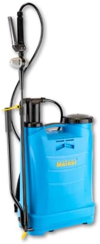 Matabi - Evolution 16 Backpack Sprayer - 4 Gal Capacity - Stainless Steel Handle - Versatile Nozzles - Professional Use - Pressure Regulator - Ideal