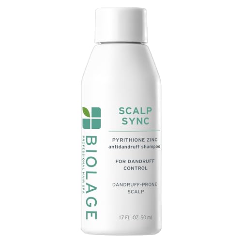 Biolage Scalp Sync Anti-Dandruff Shampoo – Controls Dandruff | Controls Itchy Scalp, Cleanses Hair, Moisturizing, Dandruff Relief, For Scalp and Hair Health, Vegan & Cruelty-Free