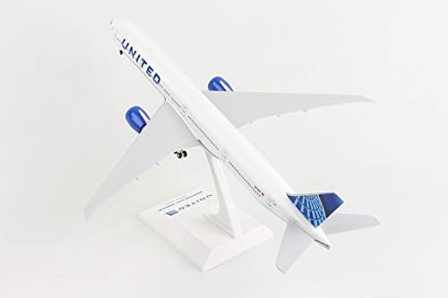 SkyMarks American Airlines Boeing 777-300 1/200 Airplane Model Kit – New Livery Highly Detailed Snap-Fit Collectible with Display Stand for Adult Collectors Ages 14+