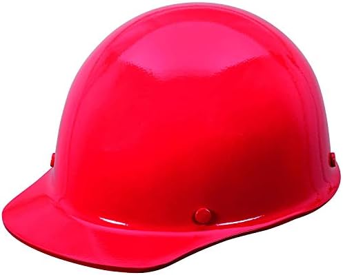 MSA Skullgard Cap Style Safety Hard Hat with Suspension - Non-Slotted Cap, Made of Phenolic Resin, Radiant Heat Loads up to 350F | Staz-On Pinlock Suspension