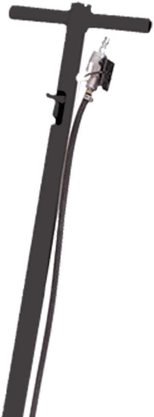 AFF 10 Ton Air Hydraulic Long Chassis Jack - for Long Overhang Vehicles | 10 T Floor Jack with Foot Pump & 3-Position Lock Handle - Ideal for Repair Shops, Bus & Truck Fleets, Heavy Duty Equipment