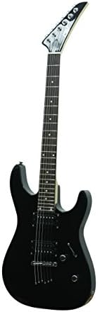 Unknown ivy 6 String Solid-Body Electric Guitar, Right, Black (ISJ-100 BK)
