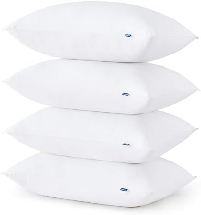Bedsure Pillows Queen Size Set of 2 - Hotel Collection Bed Pillows for Sleeping, with Down Alternative Filling, Soft Support for Back