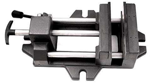 HHIP 3900-0183 Pro-Series High Grade Iron Quick Slide Drill Press Vise, 3" Width x 1.25" Depth Jaw, 3.5" Jaw Opening (Pack of 1), Silver