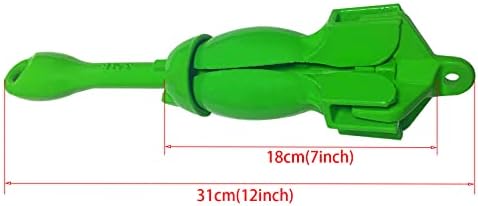ISURE MARINE Kayak Anchor Kits Portable Folding Grapnel Anchor Buoy Kit Canoe Kayak Raft Boat Sailboat Fishing 3.5 lbs Marine Rope for Small Boats