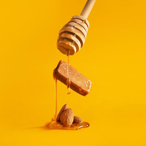 Bit O Honey Candy - Individually Wrapped Honey Taffy with Roasted Almond Bits, Gluten-Free, Classic Bite-Sized Treats, Sweet and Chewy Taffy Candy Bulk Bag - 5 LBS