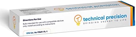 Technical Precision UV Bulb for Dynatrap 32050 T5 Bug Zapper - 2 Pack