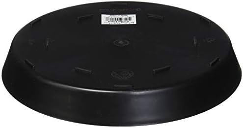 Gro Pro Plant Saucer, 16-Inch, Black