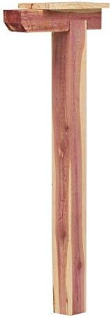 Gibraltar Mailboxes Cedar Drive-In Aromatic Cedar Wood, Mailbox Post, DPK00000