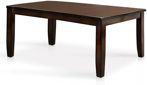 Furniture of America Dallas Transitional Dining Table, Dark Cherry