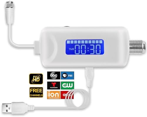 TV Antenna Amplifier Signal Booster, 25dBi High Gain TV Antenna Booster