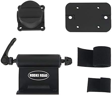 Hooke Road Universal Bike Car Carrier Quick-Release Alloy Fork Lock Alloy Bed | Roof Mount Rack for 1 Bike - Cross Bars not Included