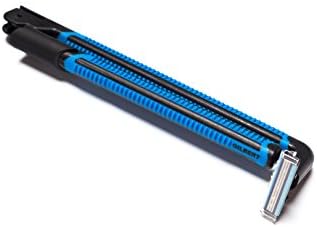 EVOLVE Back Hair Removal Razor - 16 Inch Extended Reach Foldable Handle Body Shaver with 4 Cartridges - Men Women Wet Dry Shaving Tool