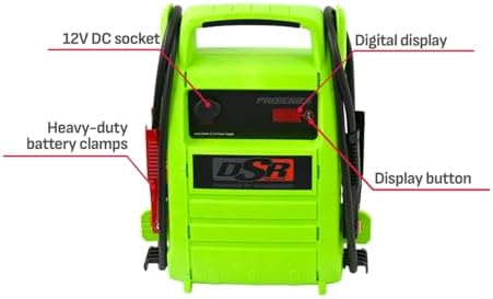 Schumacher Electric DSR Pro Series Portable Jump Starter & Power Station - 12V Jump Box for Car