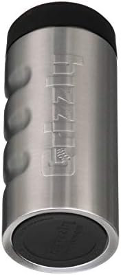 Grizzly Grip Slim Can, 12 oz Stainless Steel Can Cooler, Brushed Stainless