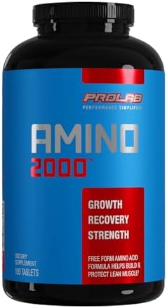 Prolab Amino 2000 Essential Amino Acids, BCAA Blend (150 Tablets)