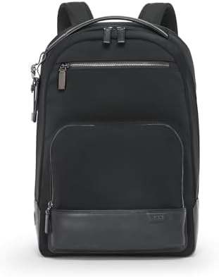 TUMI Harrison Warren Backpack, 15-Inch Laptop Backpack, Black Bombe