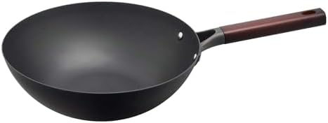 Helen's Asian Kitchen Xylan Non-Stick Wok, 12-Inch Flat Bottom Wok