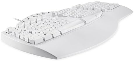 Perixx PERIBOARD-512B Wired Ergonomic Keyboard - Split Keyboard, Wrist Rest, Natural Typing - Wired USB Connectivity - US English - Black