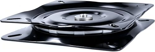 Hoffen Seat Swivel, 6-1/4 inch, Black, 360-Degree