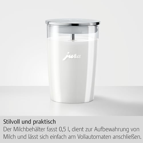 Jura 72570 Glass Milk Container, 9.2 x 9.2 x 13.5 cm