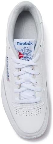 Reebok Club C 85 Mens Tennis Shoes, Casual Fashion White Sneakers for Men