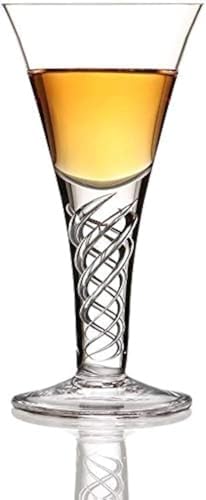 GLENCAIRN Crystal The Jacobite Dram Whisky Toasting Glass 2.3 fl oz - A Wee Dram Glass for Scotch, Whiskey, Liquer & Spirits