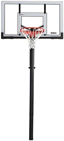 Lifetime Adjustable In-Ground Basketball Hoop, Power Lift Height Adjustment 7.5-10 Ft, 54-Inch Acrylic Backboard, Slam-It Pro Rim, Steel-Framed