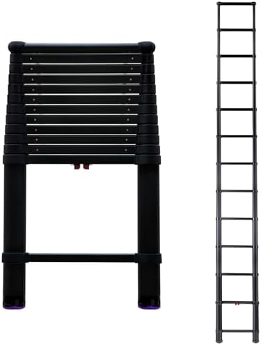 Telesteps 1600ET Tactical Telescoping Extension Ladder – 12.5 ft Height