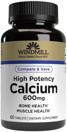 Windmill Calcium Carbonate 600MG - 60 Tablets