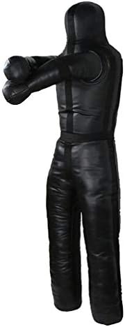 Aoneky 6FT Unfilled Grappling Dummy for Adults, Heavy Duty MMA BJJ Wrestling Training Dummy