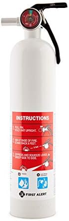 First Alert Fire Extinguisher, Standard Garage Use | GARAGE10 UL RATED 10-B:C, Red 1-Pack