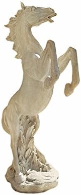 Design Toscano JE111291 Majestic Mustang Horse Statue,ancient ivory