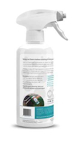 Vetericyn FoamCare Medicated Dog Shampoo - Instant Foaming, Spray-On Hypoallergenic Shampoo, Medicated Formula for Sensitive Skin, Safe for Dogs and Cats. 16 Ounce