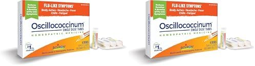 Boiron Oscillococcinum for Relief from Flu-Like Symptoms of Body Aches, Headache, Fever, Chills, and Fatigue - 30 Doses