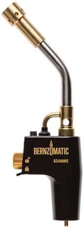Bernzomatic® DuraCast® Wide Surface Torch - Durable Cast Body Aluminum Construction for Cooking, Heat Shrinking, Metalworking, and Vinyl Wrapping (TS 4500 Torch)