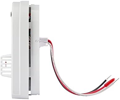 Kidde Heat Detector, Hardwired with Battery Backup & 2 LEDs, Interconnect Capability, Ideal for Garages
