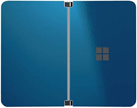 SopiGuard Sticker for Surface Duo Phone Edge-to-Edge Precision Vinyl Skin Wrap (Leather Textured)