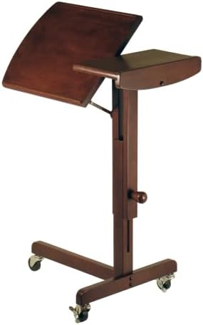 Winsome Wood Olson Home Office, Antique Walnut