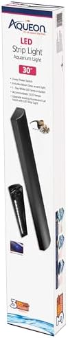 Aqueon LED Fish Tank Aquarium Strip Light Fixture, 24 Inch