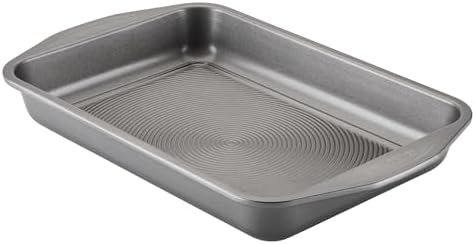 Circulon 51133 total Nonstick Baking Pan/ Nonstick Cake Pan, Rectangle - 9" x 13", Gray