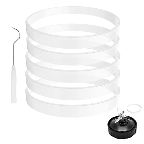 3.94-inch Blender Rubber Gaskets Fit for Ninja Blender, 5 Pack