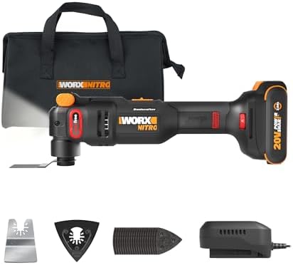 WORX Cordless Oscillating Multi-Tool, 20V Sonicrafter, WX696L