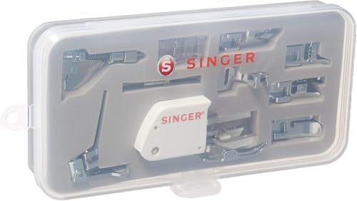 SINGER | Heavy Duty 4411 Sewing Machine with 11 Built-In Stitches, Accessory Kit, Includes 9 Presser Feet, Twin Needles, & Case - Sewing Made Easy