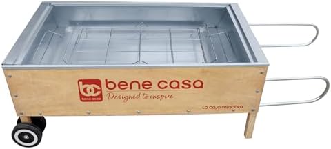Bene Casa Caja Asadora Outdoor Roasting Box.This roasting Box can Hold Up to 100 Pounds of Meat.