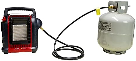 Mr. Heater F273704 Buddy Series Hose Assembly - 10-ft.,Black,Small