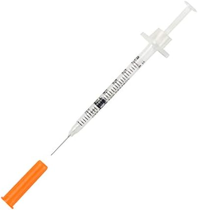Brandzig U-100 Pet Insulin Syringes 29G 3/10cc, 1/2" 100-Pack