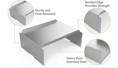 Drip Pan Heat Baffle Replacement for Traeger Pellet Smoker Grill, Heat Diffuser BCA012