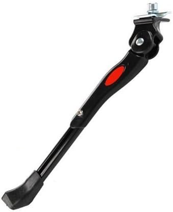BlueSunshine 24 to 26 Inch Bicycle Kickstand with Bike Chainstay Protector - Aluminum Alloy Stand for Mountain, MTB and Road Bikes - Easy Installation, Adjustable Length 300mm-340mm
