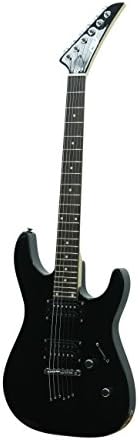 Unknown ivy 6 String Solid-Body Electric Guitar, Right, Black (ISJ-100 BK)